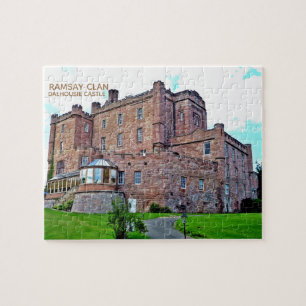 Écosse Ramsay Clan's Dalhousie Castle Puzzle