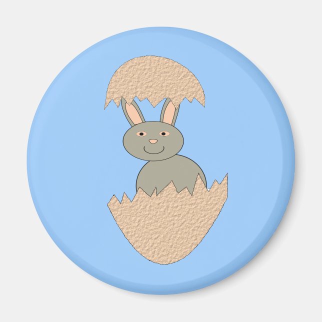 Écouter du lapin de l'oeuf Aimant bizarre (Devant)