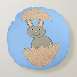 Écouter du lapin de l'oeuf Coussin bizarre