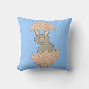 Écouter du lapin de l'oeuf Coussin bizarre