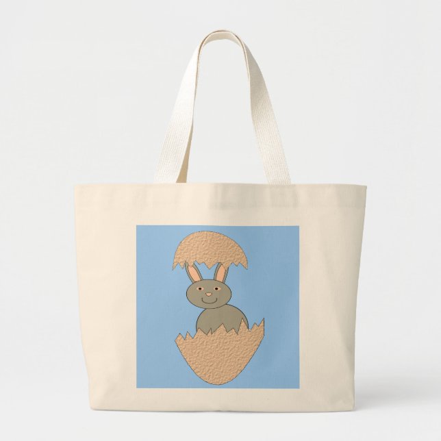 Écouter du lapin de l'oeuf Sac fourre-tout bizarre (Devant)