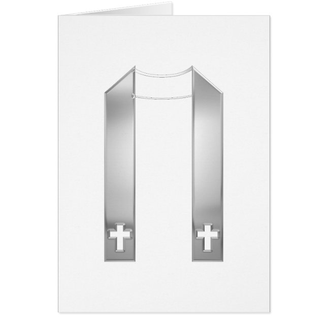 Écouter en 3D Le Stole de prêtre en argent (Devant)