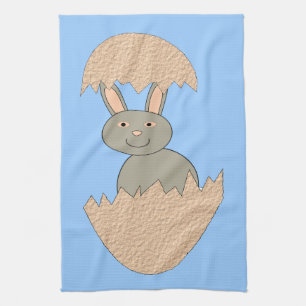 Écouter lapin de l'oeuf Serviette de cuisine bizar