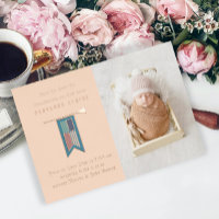 Écoutez, écoutez votre Faire-part de naissance pho