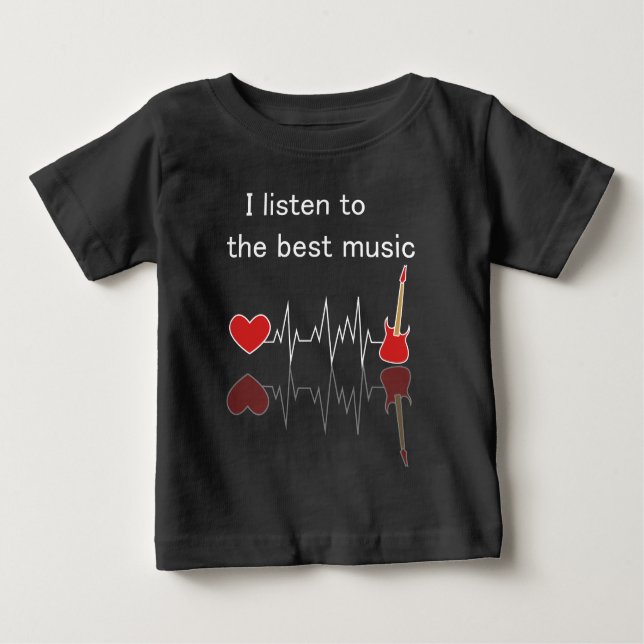 Écoutez la meilleure musique T-Shirt (Devant)
