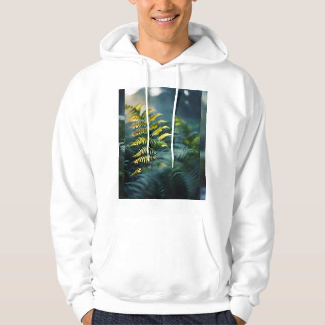 EcoVista Nature Print Sweat - shirt à capuche" (Devant)