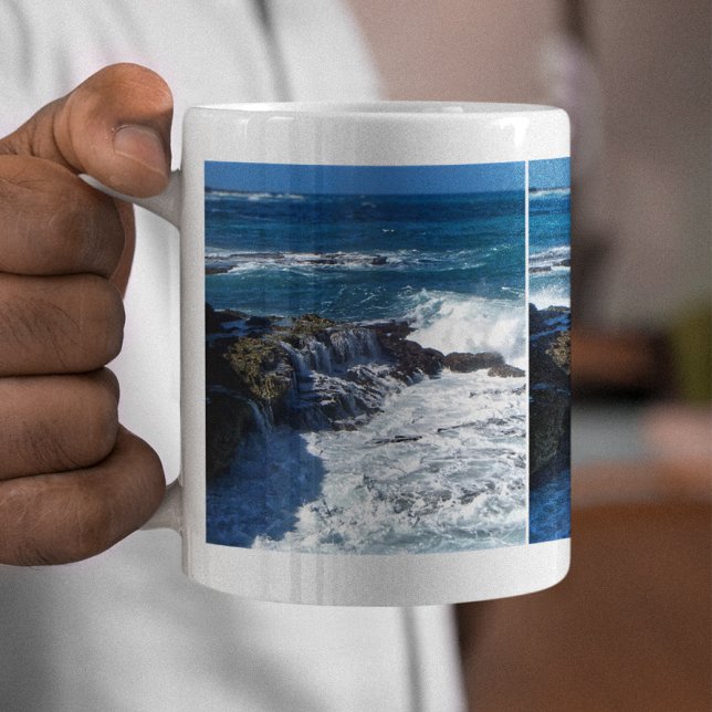 Écrasement Des Vagues Série D'Images Café Mug (Créateur téléchargé)