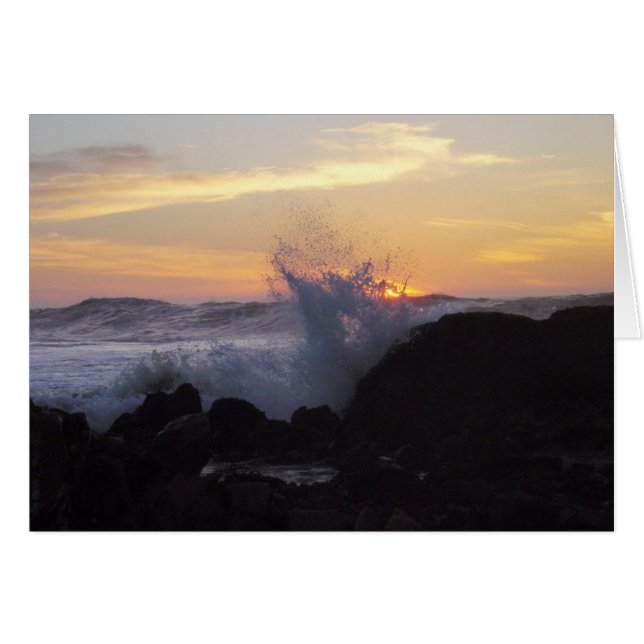 Écraser des vagues (Devant horizontal)