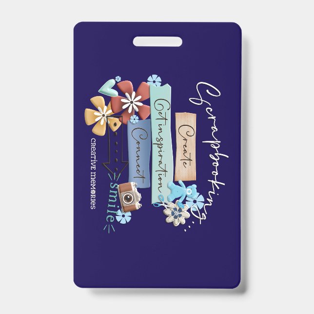 Écraser et connecter Atlanta Luggage Badge (Avant)