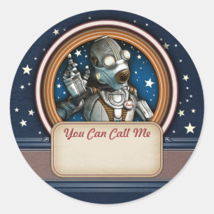 Écraser les étiquettes de nom du robot