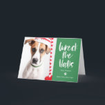 Ecraser Les Halls Editable Couleur Pet Carte De Va<br><div class="desc">Célébrez la saison avec cette carte moderne et élégante de Berry Berry Sweet. Visitez notre site Web : www.berryberrysweet.com pour en savoir plus sur nous et ce que nous offrons. Des articles correspondants et d'autres options de conception sont disponibles dans notre magasin. Des couleurs design peuvent être customisées ! Cliquez...</div>