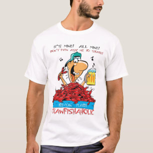 ÉCREVISSES AHOLIC pour des T-shirts