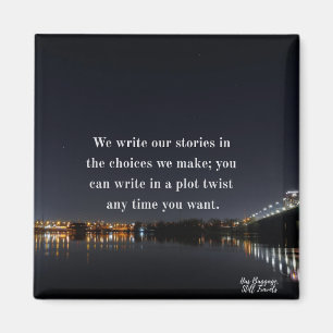 Écrire dans un lot Twist mignon Magnet de devis