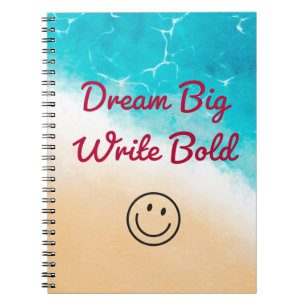 Écrire le Carnet spiral gras
