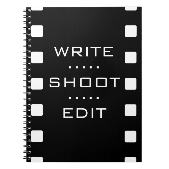 Écrire, Tourner, Éditer - Cahier de cinéma (Devant)