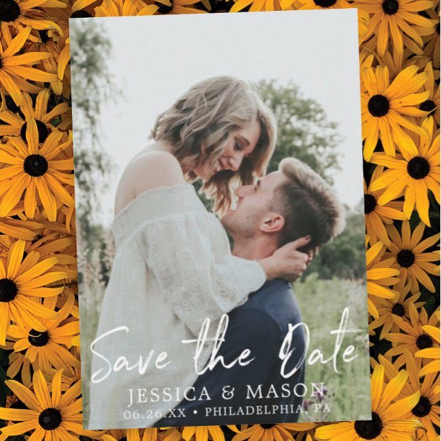 Écrit à la main Enregistrer la carte de date - Enr (Créateur téléchargé)