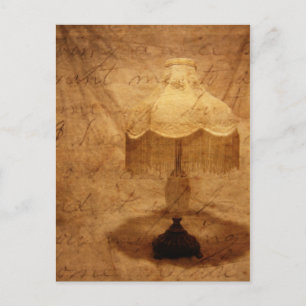 Écrit avec carte postale Love