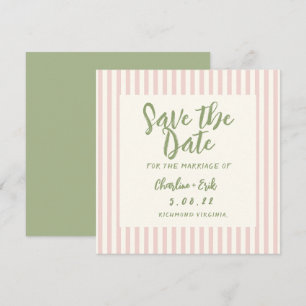 Écriture au pastel Rétro Faire-Part de Mariage à l