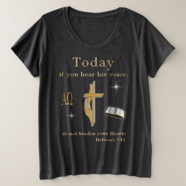 Écriture biblique chrétienne (Design devant)