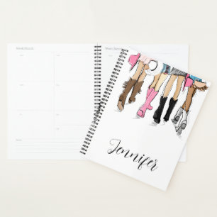 Écriture de Nashville Illustration de mode Bottes