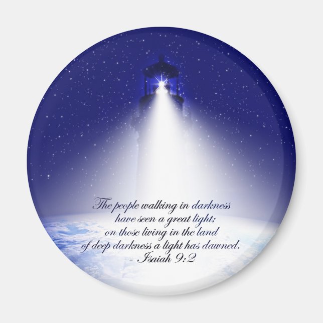 Écriture Isaiah Magnet (Devant)