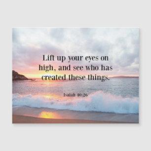 Écriture, Isaïe 40:26