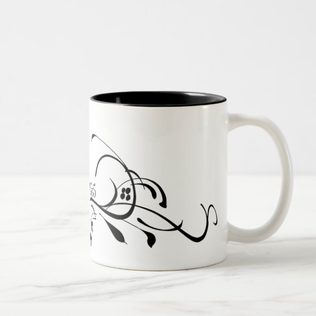 Écriture Je suis le Vine Coffee Mug (Droit)