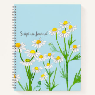 Écriture Journal Étude biblique Chamomile Fleurs