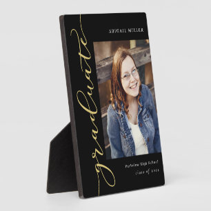 Écriture latérale Plaque de graduation de couleur 