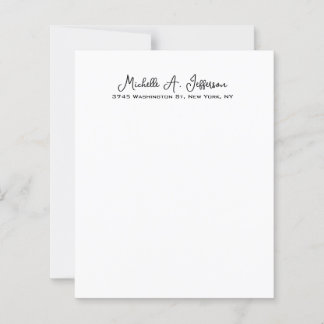 Écriture manuscrite classique Feuille papier créat