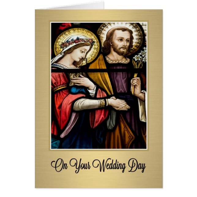 Écriture Mariage religieuse catholique Verse (Devant)