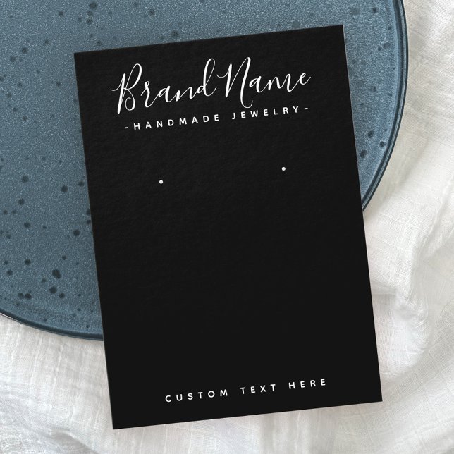 Écriture moderne ajouter le logo carte d'affichage (Créateur téléchargé)