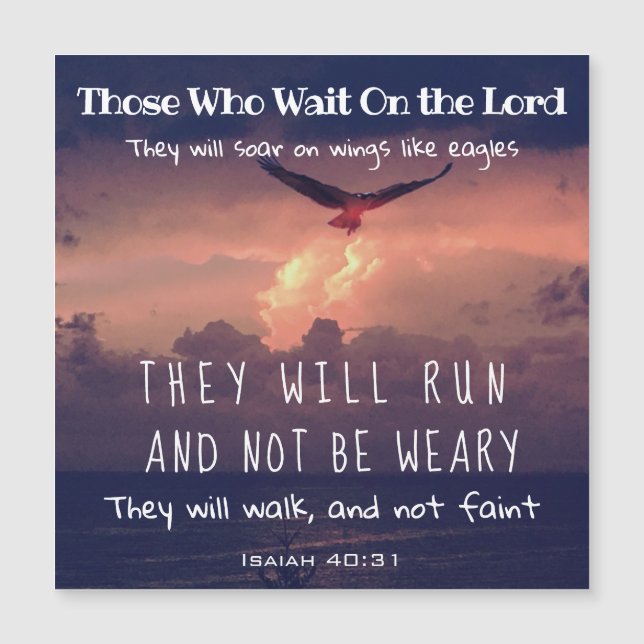 Écriture religieuse chrétienne inspirante Aigles (Devant)