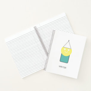 ÉCRIVAIN Carnet Spiral par la poète Adiela Akoo