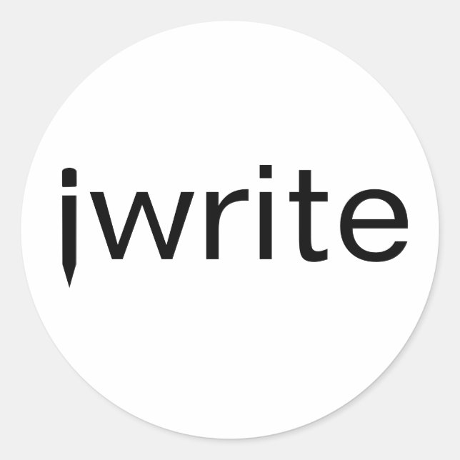 Écrivains de jeu amusant Stickers Ajouter votre co (Devant)