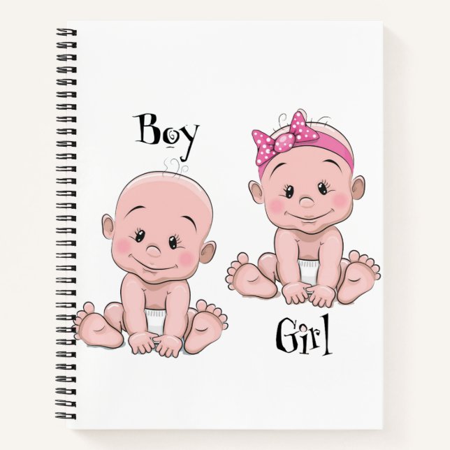 Écrivez avec style avec notre cahier à reliure spi (Devant)