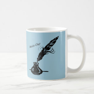 Écrivez dessus ! Auteurs de tasse de café d'encr