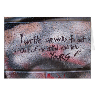 Écrivez sur des murs