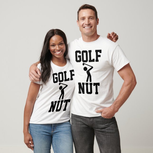 ÉCROU de GOLF, T-shirts drôle de golfeur (Unisexe)