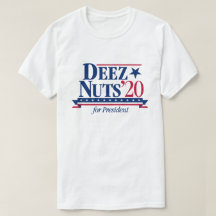 Écrous de Deez pour le T-shirt de président