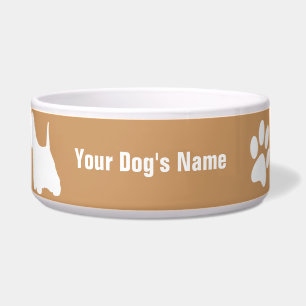 Écuelle ホワイトテリア de ・ de ハイランド de ・ de ウェスト de Terrier