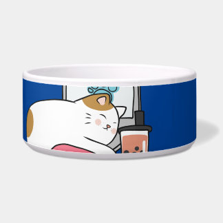 Écuelle 15 Heures Plus Tard Lazy Cat Bowl