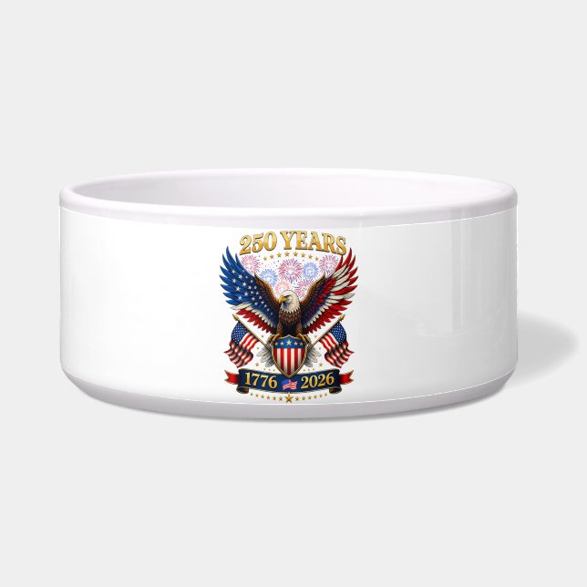 Écuelle 250e anniversaire des États-Unis 1776-2026 (Devant)