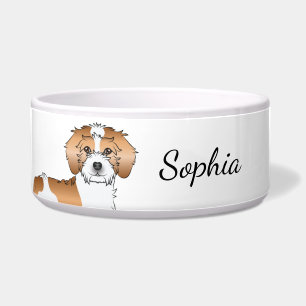 Écuelle Abpricot Parti-color Mini Goldendoodle