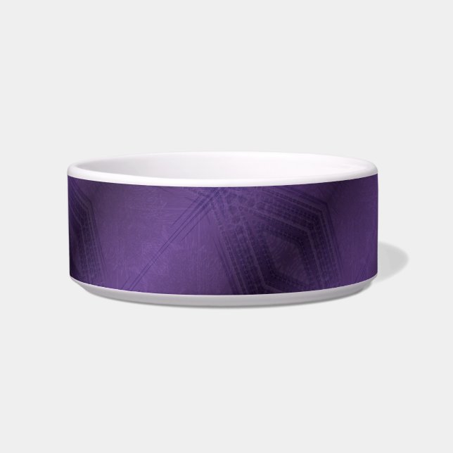 Écuelle Acceptation | Motif Boho violet écectique (Devant)