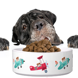 Écuelle Aéronefs amusants Chien drôle Drôle Animal fourrur