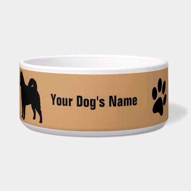 Écuelle Alaskan Malamute ア vue partielle カ マ ・ ミ ュ ー train (Devant)