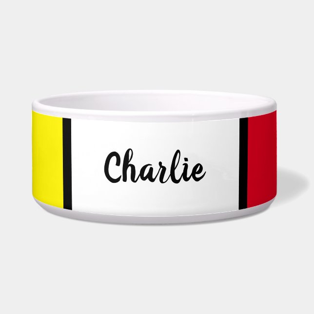 Écuelle Alimentation de compagnie personnalisée (Devant)