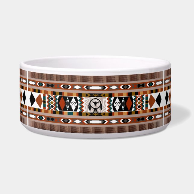 Écuelle Amérindien Dreamcatcher Pet Bowl (Devant)