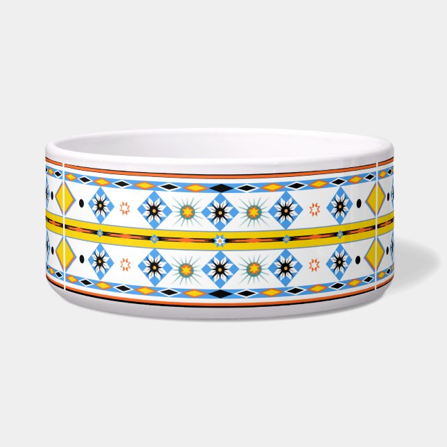 Écuelle Amérindien Shoshone Pet Bowl (Devant)